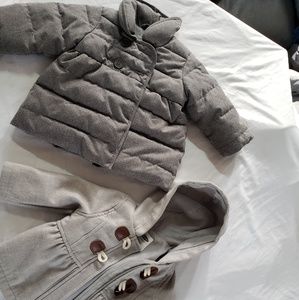Girls Baby Gap and Old Navy coats 6-12 months